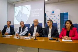 10:45 horas. Sala de prensa del Gobierno de Cantabria
El consejero de Industria, Turismo, Innovaci&oacute;n, Transporte y Comercio, Javier L&oacute;pez Marcano, presenta, en rueda de prensa, las VIII jornadas de la monta&ntilde;a lebaniega y la copa centenaria de escalada urbana.
18 octubre 2022 &copy; Miguel De la Parra
