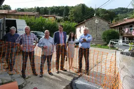 13:00 horas. Ayuntamiento de Villacarriedo. El consejero de Obras P&uacute;blicas, Ordenaci&oacute;n del territorio y Urbanismo, Jos&eacute; Luis Gochicoa, visita actuaciones de su departamento en este municipio. 18 de octubre de 2022 &copy; Ra&uacute;l Lucio