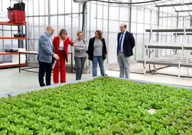 La consejera de Empleo y Pol&iacute;ticas Sociales, Eugenia G&oacute;mez de Diego, visita el nuevo Centro de Interpretaci&oacute;n de la Agricultura y la Alimentaci&oacute;n de la Asociaci&oacute;n C&aacute;ntabra en Favor de las Personas con Discapacidad Intelectual (AMPROS).
25 oct 22