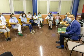 08:00 horas. Centro de Salud Covadonga (Avenida del Besaya, s/n, Torrelavega)
El consejero de Sanidad, Ra&uacute;l Pesquera, visita este centro sanitario. 28 OCTUBRE 2022 &copy; Miguel De la Parra