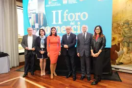 09:00 horas. Hotel Bah&iacute;a (Santander). El consejero de Industria, Turismo, Innovaci&oacute;n, Transporte y Comercio, Javier L&oacute;pez Marcano, inaugura el II Foro de Comercio Minorista de Cantabria. 8 de noviembre de 2022 &copy; Ra&uacute;l Lucio