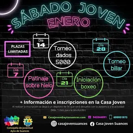 s&aacute;bado joven enero