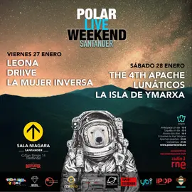 CARTEL POLAR LIVE WEEKEND SANTANDER 2