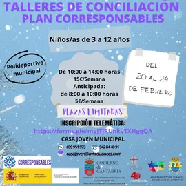 talleres conciliaci&oacute;n febrero