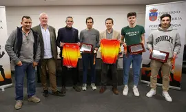 17:00 horas. Palacio de Festivales
El vicepresidente y consejero de Universidades, Igualdad, Cultura y Deporte, Pablo Zuloaga, recibe a los medallistas de los Campeonatos de Espa&ntilde;a de Ciclocross.
14 feb 23
