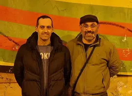 Borja Pel&aacute;ez (IU) y Pablo G&oacute;mez (Podemos)