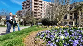 Urraca jardines Peque&ntilde;eces 15 marzo 2023