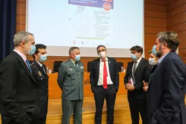 13:00 horas. Hospital Universitario Marqu&eacute;s de Valdecilla (Sal&oacute;n G&oacute;mez Dur&aacute;n). El consejero de Sanidad, Ra&uacute;l Pesquera, inaugura la jornada sobre agresiones en el &aacute;mbito sanitario. 15 de marzo de 2023 &copy; Ra&uacute;l Lucio