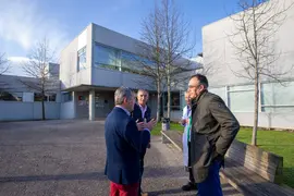 08:30 horas. Centro de salud de Bezana
El consejero de Sanidad, Ra&uacute;l Pesquera, realiza una visita a este centro sanitario. 21 MARZO 2023 &copy; Miguel De la Parra