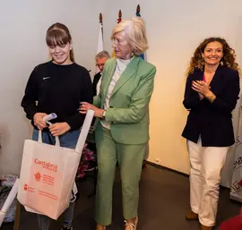 Delegaci&oacute;n Territorial de AEMET en Cantabria (C/ Ricardo Lorenzo), Santander
 
La consejera de Educaci&oacute;n y Formaci&oacute;n Profesional, Marina Lomb&oacute;, participa en el acto de celebraci&oacute;n del D&iacute;a Meteorol&oacute;gico Mundial
23 MAR 23