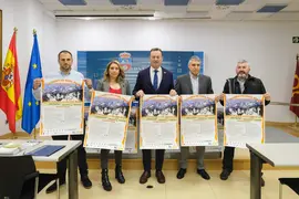 10:00 horas. Sala de prensa del Gobierno de Cantabria. El consejero de Desarrollo Rural, Ganader&iacute;a, Pesca, Alimentaci&oacute;n y Medio Ambiente, Guillermo Blanco, presenta la XII Feria de la Caza, Pesca y Productos Agroalimentarios de la comarca de Li&eacute;bana. 28 de marzo de 2023 &copy; Ra&uacute;l Lucio