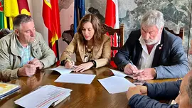 Presidencia convenio Valderredible