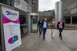 
El consejero de Industria, Turismo, Innovaci&oacute;n, Transporte y Comercio, Javier L&oacute;pez Marcano, asiste a la presentaci&oacute;n del contenido y retos del Programa Xtela de Aceleraci&oacute;n Empresarial e Innovaci&oacute;n Abierta. 31 MARZO 2023 &copy;&nbsp;Miguel De la Parra