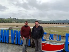 Eduardo Mart&iacute;nez-Larraz y Alfonso S&aacute;nchez Fuster