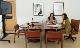 Despacho de la consejera de Presidencia, Interior, Justicia y Acci&oacute;n Exterior
La consejera de Presidencia, Interior, Justicia y Acci&oacute;n Exterior, Paula Fern&aacute;ndez, asiste a la reuni&oacute;n de la Conferencia Sectorial de Reto Demogr&aacute;fico.
27 abr 23
