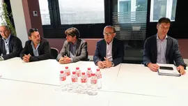 09:00.- Sede de la CEOE-CEPYME. El consejero de Industria, Turismo, Innovaci&oacute;n, Transporte y Comercio, Javier L&oacute;pez Marcano, asiste al encuentro de la Federaci&oacute;n de Asociaciones de Jardiner&iacute;a de Espa&ntilde;a. 28 de abril de 2023 &copy; Ra&uacute;l Lucio