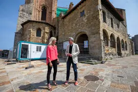 12:00 horas. Castro Urdiales
El vicepresidente y consejero de Universidades, Igualdad, Cultura y Deporte en
funciones, Pablo Zuloaga, visita las obras de iluminaci&oacute;n de la iglesia de Santa
Mar&iacute;a de la Asunci&oacute;n.
. 27 JUNIO 2023 &copy; Miguel De la Parra