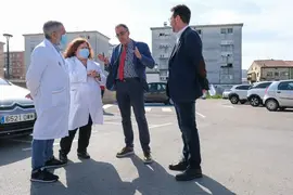 11:45 horas. Centro de salud de Colindres. El consejero de Sanidad, Ra&uacute;l Pesquera, visita este centro sanitario. 30 de marzo de 2023 &copy; Ra&uacute;l Lucio