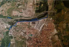 plano trabajos previos Aguas Torrelavega