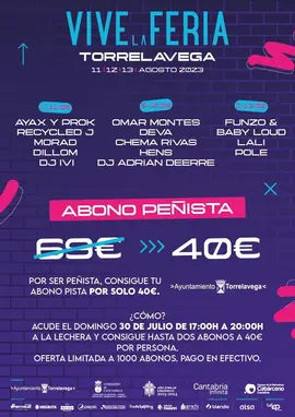 Vive la Feria 2023 - ABONO PE&Ntilde;ISTA