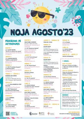 Cartel Programaci&oacute;n Cultural