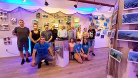 Inauguraci&oacute;n de la expo del Club de Buceo Galatea en la Sala Algas