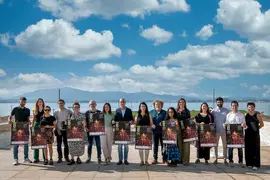La consejera de Turismo, Cultura y Deporte, Eva Guillermina Fern&aacute;ndez, presenta el programa Camino Escena Norte 2023. 
11 SEP 23