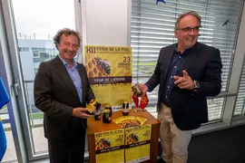 18:00.- Despacho del consejero
El consejero de Desarrollo Rural, Ganader&iacute;a, Pesca y Alimentaci&oacute;n, Pablo Palencia, presenta la Feria de la Miel. 
19 SEPTIEMBRE 2023 &copy; Miguel De la Parra