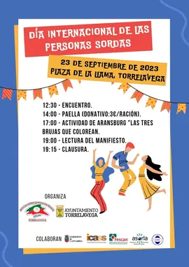 Cartel D&iacute;a Internacional Personas Sordas