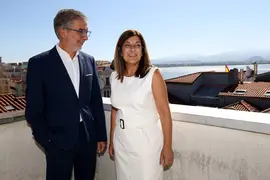 LA PRESIDENTA DE CANTABRIA, MARIA JOSE SAINZ DE BURUAGA, Y EL PRESIDENTE DE LA AUTORIDAD PORTUARIA, CESAR DIAZ MAZA.
29 SEP 23