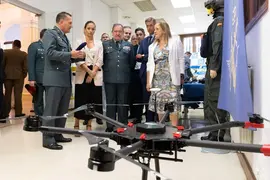 10:30 horas. Centro Bot&iacute;n. La consejera de Presidencia, Justicia, Seguridad y Simplificaci&oacute;n Administrativa, Isabel Urrutia, participa en los actos conmemorativos del 50&ordm; aniversario de la Creaci&oacute;n del Servicio A&eacute;reo de la Guardia Civil. 30 de septiembre de 2023 &copy; Ra&uacute;l Lucio