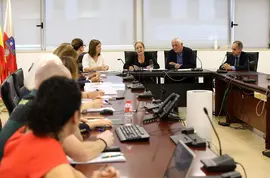 La consejera de Presidencia, Justicia, Seguridad y Simplificaci&oacute;n Administrativa, Isabel Urrutia, preside el Pleno de Protecci&oacute;n Civil.  
4 oct 23