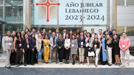 13:00 horas. Sala de Prensa del Gobierno. La presidenta de Cantabria, Mar&iacute;a Jos&eacute; S&aacute;enz de Buruaga, recibe a los alumnos del XIV Programa para el Fortalecimiento de la Funci&oacute;n P&uacute;blica en Am&eacute;rica Latina de la Fundaci&oacute;n Bot&iacute;n.  25 de octubre de 2023 &copy; Ra&uacute;l Lucio