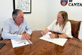 17:00.- Despacho de la consejera
La consejera de Presidencia, Justicia, Seguridad y Simplificaci&oacute;n Administrativa, Isabel Urrutia, recibe al alcalde de Ud&iacute;as, Fernando Fern&aacute;ndez.  17 OCTUBRE 2023 &copy; Oficina de comunicaci&oacute;n 