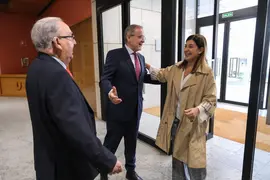 12:00 horas. Paraninfo de la Universidad de Cantabria. La presidenta de Cantabria, Mar&iacute;a Jos&eacute; S&aacute;enz de Buruaga, participa en la apertura del curso acad&eacute;mico 2023-2024 de UNATE. 26 de octubre de 2023 &copy; Ra&uacute;l Lucio