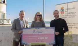 11:00.- Consejeria de Cultura, Turismo y Deporte (Azotea)
La consejera de cultura, Turismo y Deporte, Eva Guillermina Fern&aacute;ndez, participa en el acto de entrega al IDIVAL de la recaudaci&oacute;n destinada a la investigaci&oacute;n contra el c&aacute;ncer en el Festival S&oacute;nica. 
