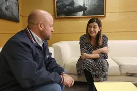 10.00.- Despacho de la presidenta
La presidenta del Gobierno de Cantabria, Mar&iacute;a Jos&eacute; S&aacute;enz de Buruaga, se re&uacute;ne con el alcalde de B&aacute;rcena de Pie de Concha. 
20 nov 23