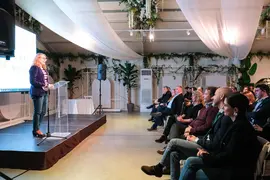 20.30 horas. Hoznayo. Varios consejeros del Gobierno de Cantabria asisten a la inauguraci&oacute;n del Palacio de los Acevedo. 20 de diciembre de 2023 &copy; Ra&uacute;l Lucio