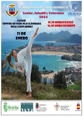 Cartel Campeonato Auton&oacute;mico de Karate