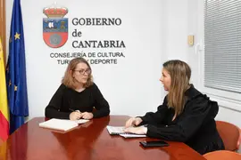 12.00.- Despacho de la consejera
La consejera de Cultura, Turismo y Deporte, Eva Guillermina Fern&aacute;ndez, se re&uacute;ne con la alcaldesa de Noja, Mireia Maza.