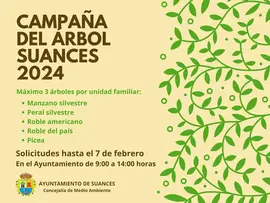 Campa&ntilde;a del &aacute;rbol Febrero 2024 Ayto Suances