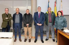 09:15 horas. Despacho del consejero de Fomento, Ordenaci&oacute;n del Territorio y Medio Ambiente
El consejero de Fomento, Ordenaci&oacute;n del Territorio y Medio Ambiente, Roberto Media, se re&uacute;ne con el presidente de AMA, Antonio Vilela.