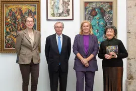 12:30 horas. Parlamento de Cantabria

La consejera de Cultura, Turismo y Deporte, Eva Guillermina Fern&aacute;ndez, inaugura la exposici&oacute;n 'Eduardo Pisano y los pintores c&aacute;ntabros en la Escuela de Paris'.