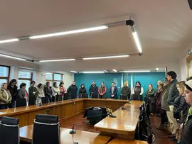 MINUTO SILENCIO AYTO PI&Eacute;LAGOS - V&Iacute;CTIMAS VALENCIA