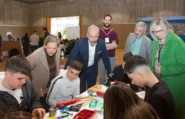 11:00 horas. Palacio de Exposiciones y Congresos
El consejero de Educaci&oacute;n, Formaci&oacute;n Profesional y Universidades, Sergio Silva, visita la Feria de Ense&ntilde;anzas Art&iacute;sticas.