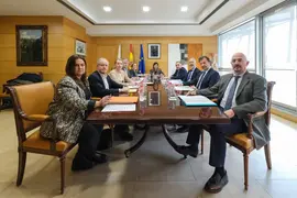 08:30.- Gobierno de Cantabria. La presidenta del Gobierno de Cantabria, Mar&iacute;a Jos&eacute; S&aacute;enz de Buruaga, preside la reuni&oacute;n del Consejo de Gobierno. 14 de marzo de 2024 &copy; Ra&uacute;l Lucio