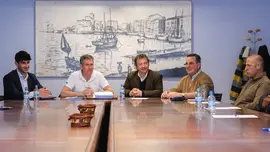 12:00 horas. Calle Andr&eacute;s del R&iacute;o, 7 - portal 2, bajo. Santander. El consejero de Desarrollo Rural, Ganader&iacute;a, Pesca y Alimentaci&oacute;n, Pablo Palencia, se re&uacute;ne con la Federaci&oacute;n de Cofrad&iacute;as de Pescadores de Cantabria. 16 de marzo de 2024 &copy; Ra&uacute;l Lucio
