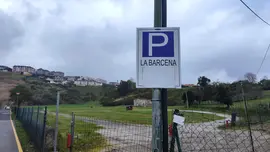 Recinto del aparcamiento disuario de La B&aacute;rcena