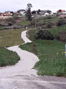 Camino reacondicionado por el Ayuntamiento de Suances en la zona de Redondo