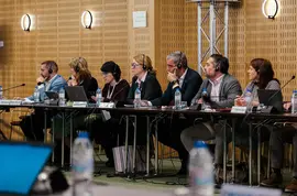 09:00 horas. Sines. Portugal
La consejera de Cultura, Turismo y Deporte, Eva Guillermina Fern&aacute;ndez, participa en la mesa redonda &lsquo;Construir la visi&oacute;n de un valle atl&aacute;ntico de la innovaci&oacute;n&rsquo; durante la Asamblea General del Arco Atl&aacute;ntico. 
10 ABRIL 2024 &copy; Oficina de comunicaci&oacute;n